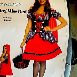 Women’s Red Riding Hood costume- size S (4-6) Excellent condition; worn once;)